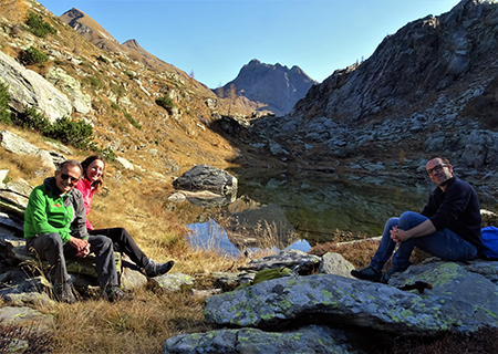 LAGHI GEMELLI, DELLA PAURA E DI VAL VEGIA, giro ad anello con tre cime dalla Conca di Mezzeno il 26 ott. 2019 - FOTOGALLERY